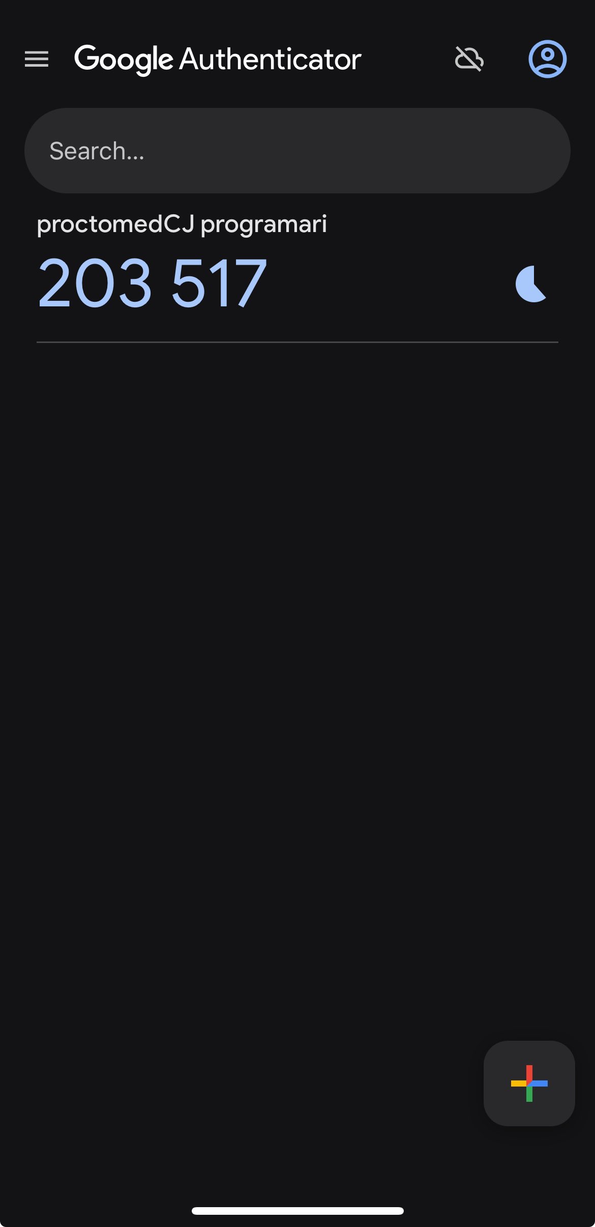 Ecran de autentificare 4